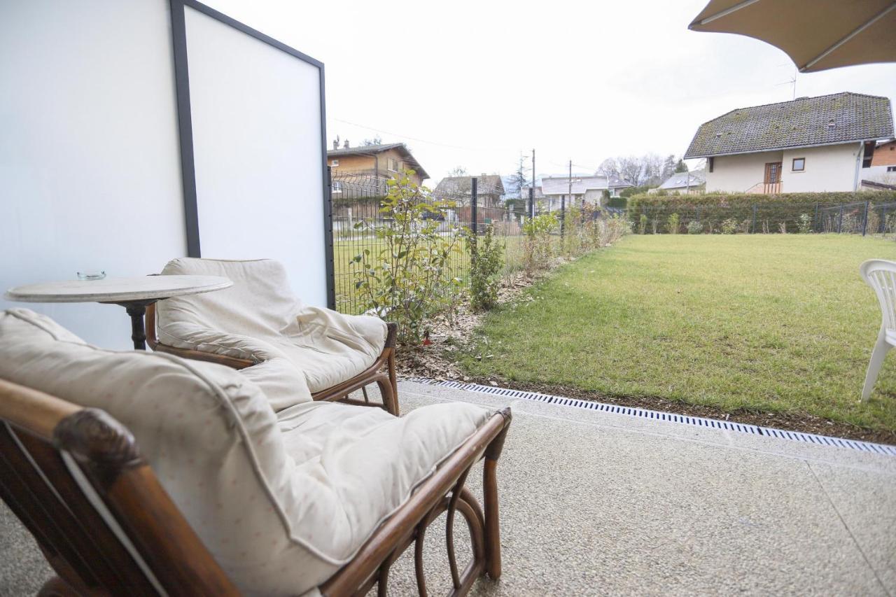 Le Jardin De Boubioz Lägenhet Sévrier Exteriör bild
